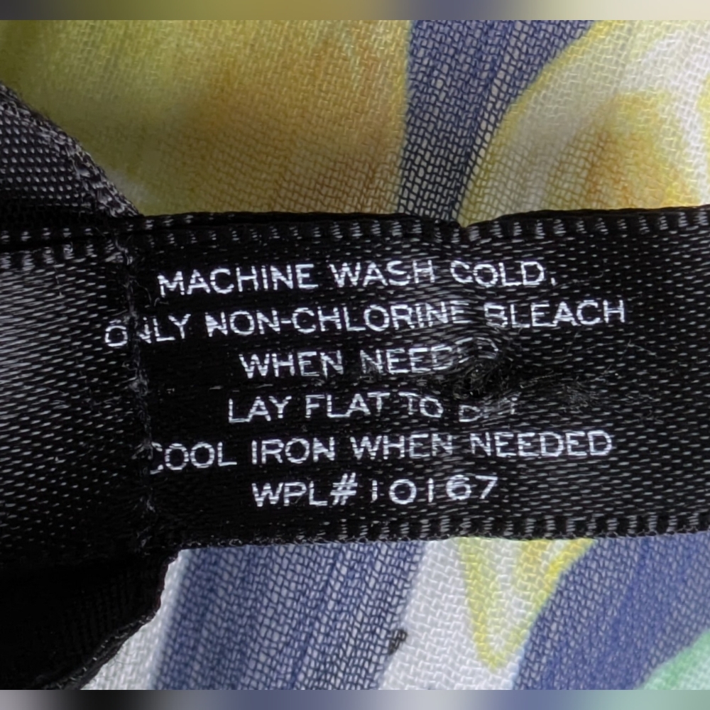 EUC....Aqua For Bloomingdales Lemons Print Midi Girls Dress Size L(12) - Picture 9 of 11